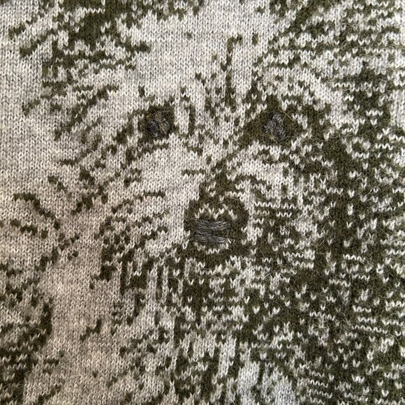 MOTH Anthropologie Terrier Scottie Dog Puppy Wool Sweater Top Sz XS - Picture 3 of 5